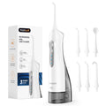 D52 Portable Cordless Water Flosser - USB Rechargeable with 6 Jet Tips, 300ML Tank & 3 Cleaning Modes for Ultimate Oral Hygiene on the Go