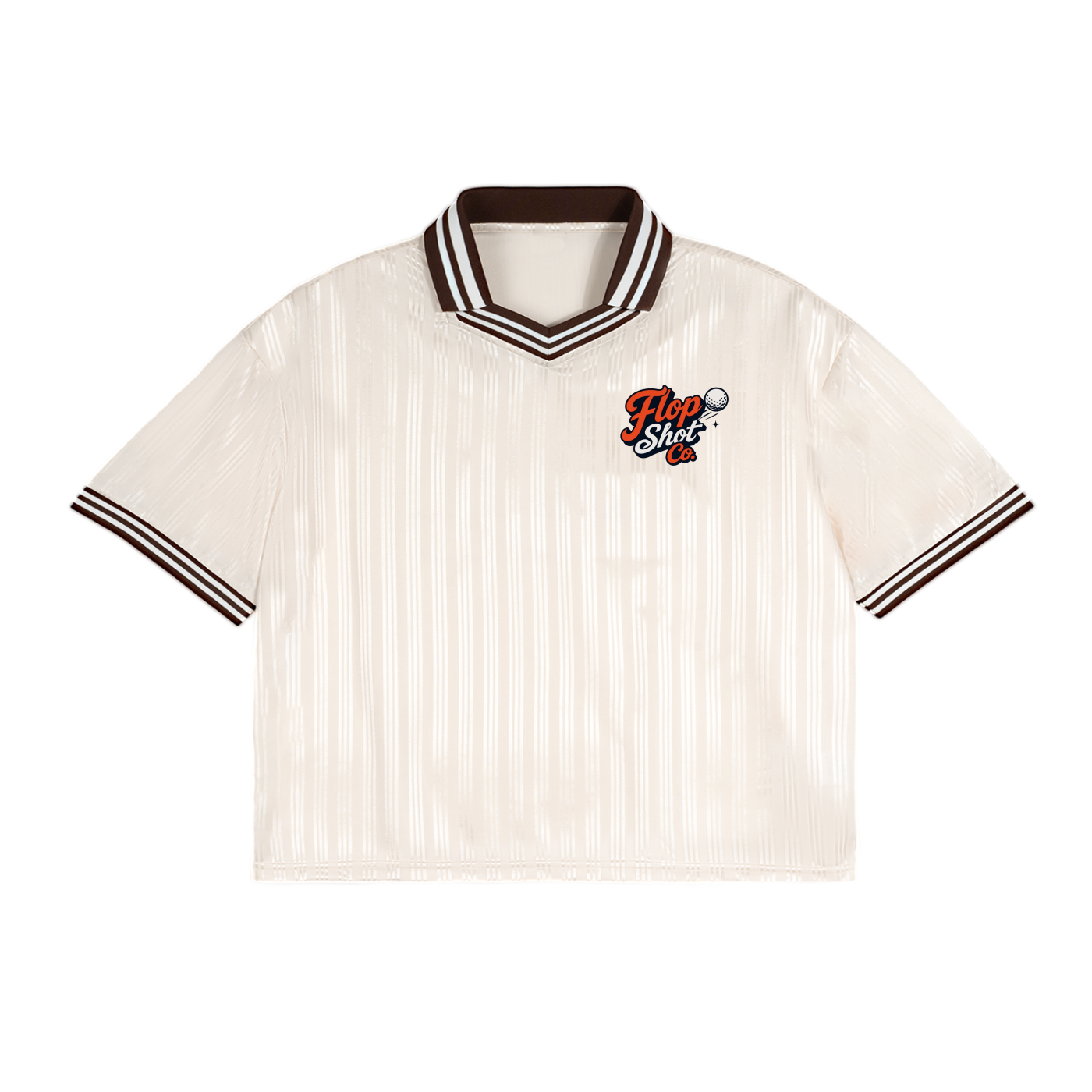 Flop Shot Golf Co. Custom Stripe Polo