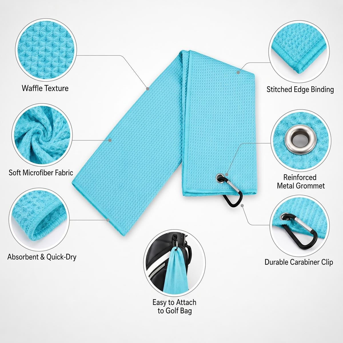 Flop Shot Golf Custom Towel