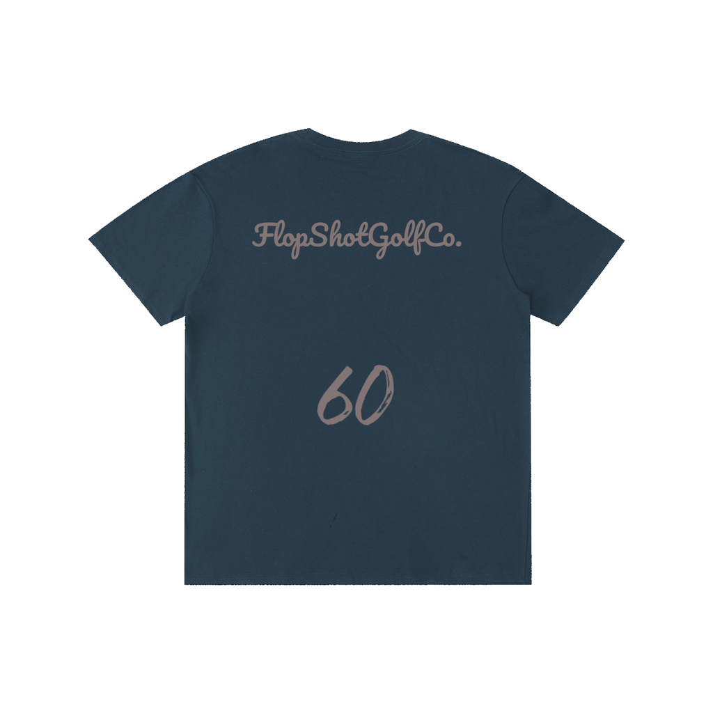 Custom Cursive Flop Shot Golf T-Shirt