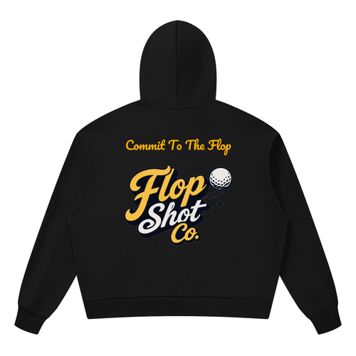 Commit To The Flop Custom Grey Hoodie